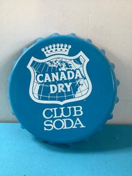 Canada Dry Club Soda Bottle Cap Tray