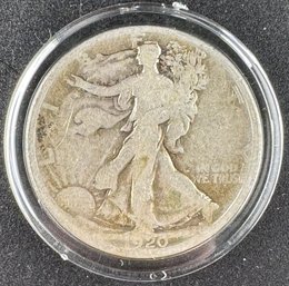 1920-D Walking Liberty Silver Half Dollar