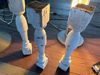 3 Antique Pillars