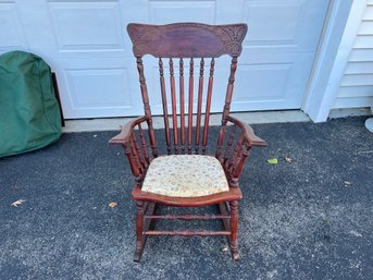 Wood Rocking Chair