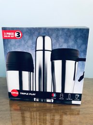 Copco Wilton Stainless Steel Thermos 3 Piece Set