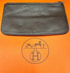 Hermes Leather Pouch