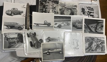 Vintage Studebaker Photo Prints Including Mario Andretti 1966