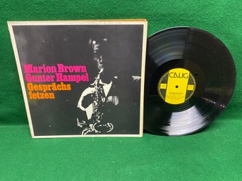 Marion Brown Gunter Hampel Gesprachs Fetzen On 1968 German Import Calig Records.