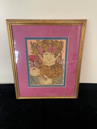 Framed Art Print Of Bacchus