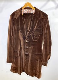 A Vintage Groovy Men's Velvet Suit - WOW!