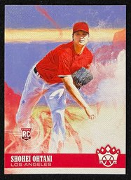 2018 Diamond Kings Shohei Ohtani Rookie Card #73