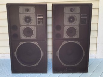 Pair Of Technics SB-5280 Four Way Speakers