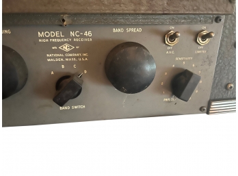 Vintage National Co. Inc Ham Radio Model NC-46
