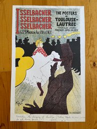Tolouse-Lautrec, Isselbacher Poster On Paper