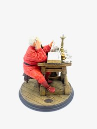 Vintage Rhodes Studios 'Making His List' Statue