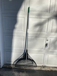 Pair Of Large Garden / Lawn Rakes