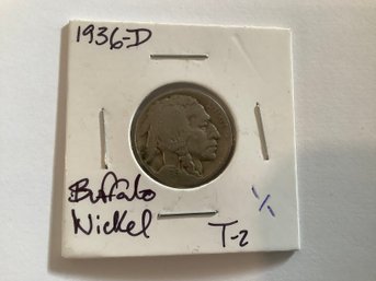 1936 D Buffalo Nickel 86