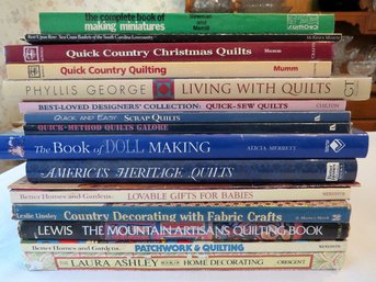 Quilting And Craft Books