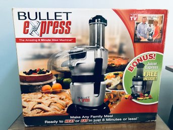 Bullet Express Meal Machine-Juicer,Shredder,Slicer,Food Processor