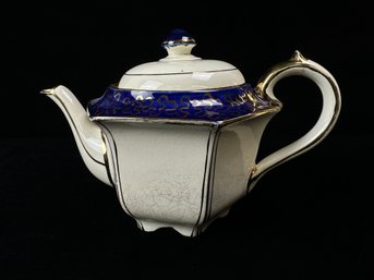 Vintage Sadler Teapot Royal Blue English