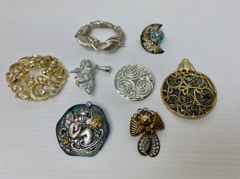 Vintage Pins And Brooches (8)