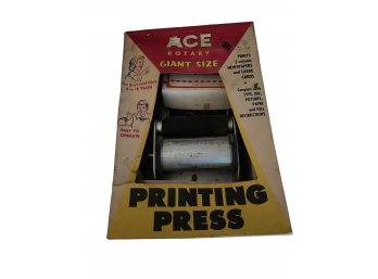 Vintage Ace Rotary 'giant Size' Printing Press
