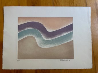 Lithograph, Pencil Signed (Illegible), '70