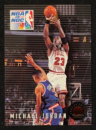1993 Skybox NBA On NBC Michael Jordan Insert