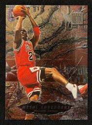 1996 Fleer Metal Shredders Michael Jordan