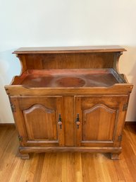 Vintage Dry Sink By Hale, With Copper Liner.