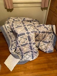 Hand Made Square Quilt 84x84