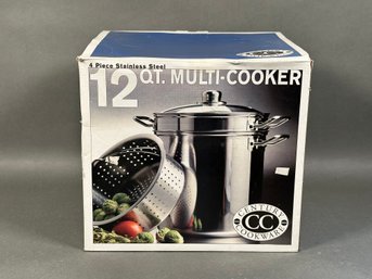 New-In-Box Stainless Steel Multi-Cooker Pot By Century Cookware