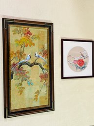 Two Asian Bird Prints