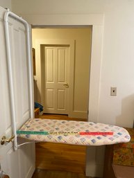 Ironing Board With Extra Pad Door Hanging Drop Down