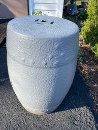 Ceramic Garden Seat Or Plant Stand