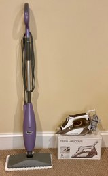 SHARK Steam Mop & ROWENTA FOCUS Iron