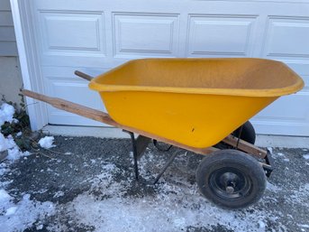 Dual Wheel Wheelbarrow