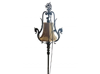 Victorian Wrought Iron Floor Lamp