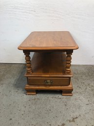 Ethan Allen Heirloom Maple Colonial Accent End Table
