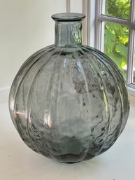 Large Hand Made Vidrios San Miguel Spain Recycled Glass Vase