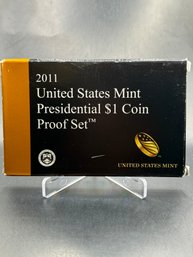 2011 United States Mint Presidential Dollar Coin Proof Set