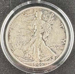 1946 Walking Liberty Silver Half Dollar