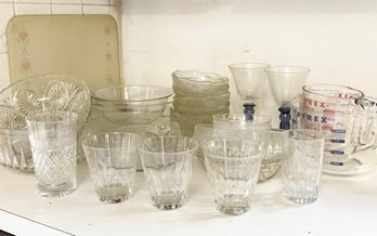 Pyrex Measuring Cups And More Vintage Glassware