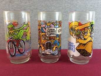 Vintage Muppets Drinking Glasses