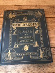 Coolier's Cyclopedia Of Social And Commercial Information 1882.  Lot 16