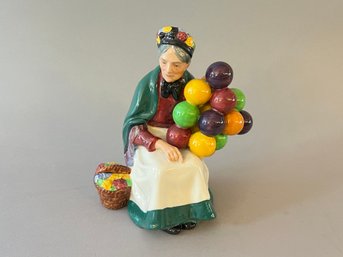 Royal Doulton The Old Balloon Seller Figure