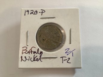 1920 P Buffalo Nickel 93