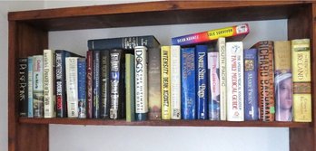 A Shelf Lot Of Mixed Hardcover Books - 28 In Total