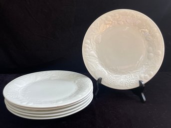 Fruit By Gibson Designs White Dinner Plates