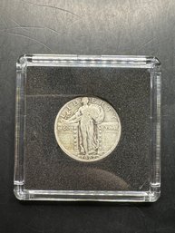 1927 Standing Liberty Silver Quarter