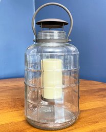 A Large Vintage Candle Lantern