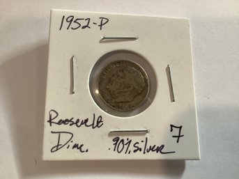 1952 P Roosevelt Dime 94