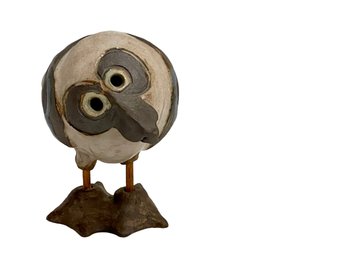 Diminutive Dodo Bird, Vintage Studio Pottery Piece