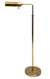 A Vintage Modern Brass Swing Arm Floor Lamp By George Hansen For Metalarte, Spain